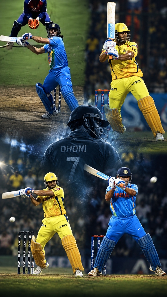 MS Dhoni Helicopter Shot and Mechanics Montage